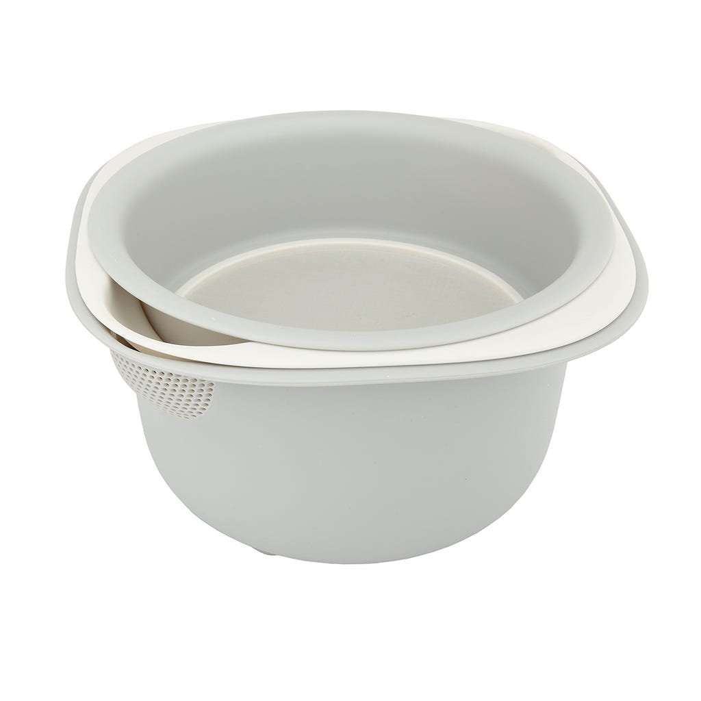 Juego de 3 piezas de colador de plástico