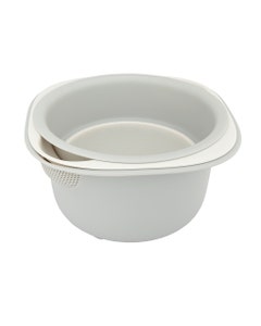 Juego de 3 piezas de colador de plástico