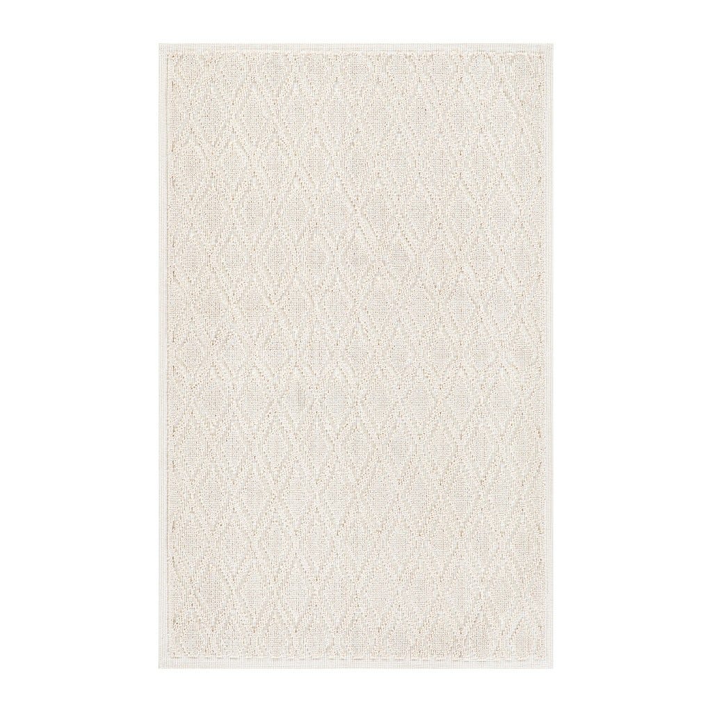 Alfombra Beige 62X105Cm