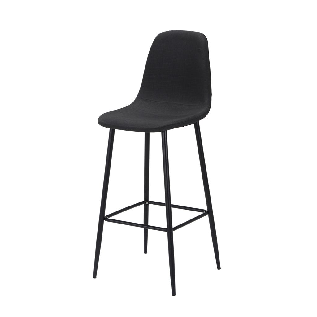 Silla De Bar Paula Gris Oscuro