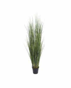 Planta Artificial Onion Grass En Maceta Plástica 1.15M