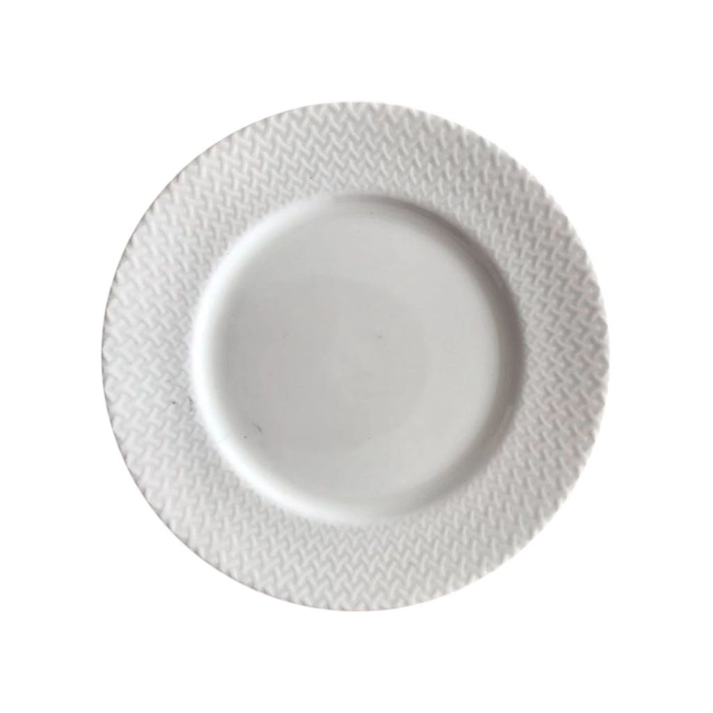 Plato De Comer Con Relieve 27cm