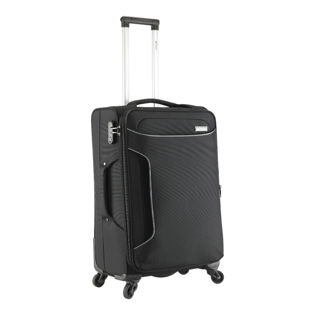 Maletas De Viaje De Tela Negro 28"