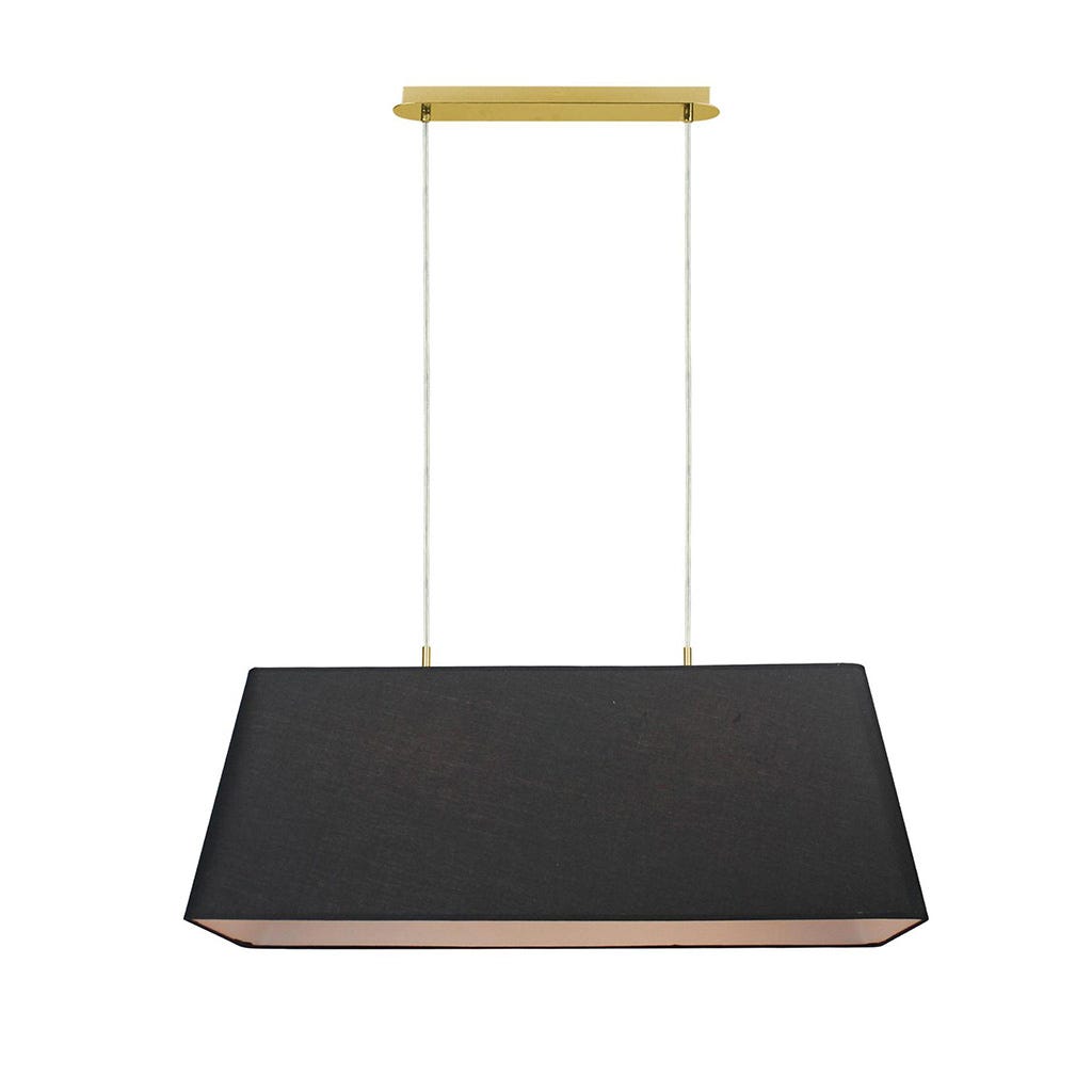 Lampara Colgante Negro 75.5x28x150cm