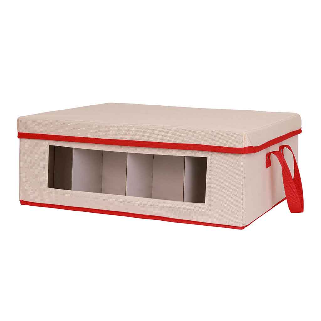 Caja De Almacenamiento Para Vasos 35x48x16cm