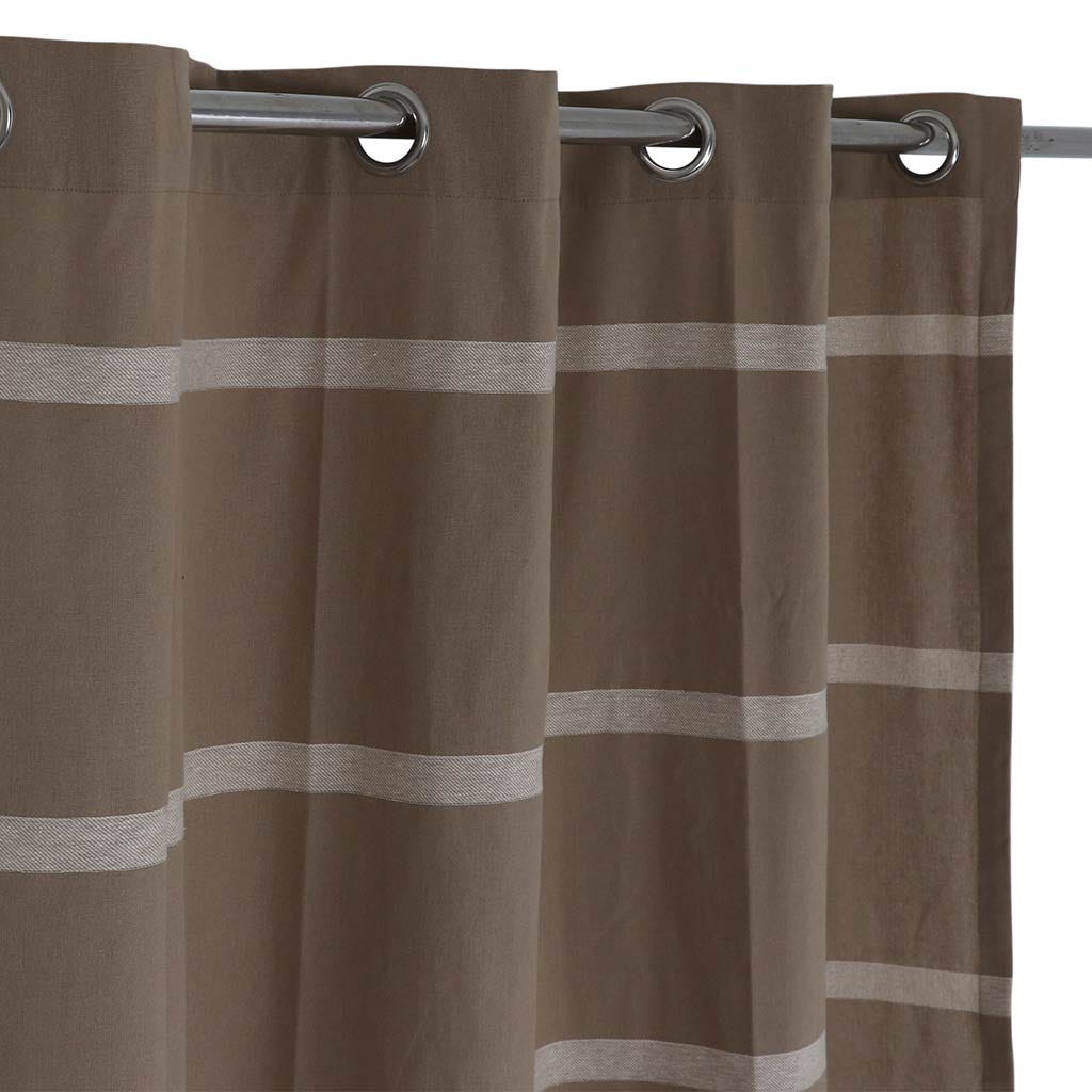 Cortina De Color Beige 140X250Cm