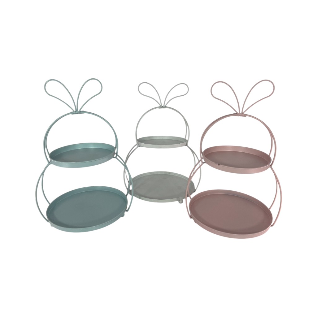 Bandeja 2 Niveles De Pascua 26X39Cm Surtidos