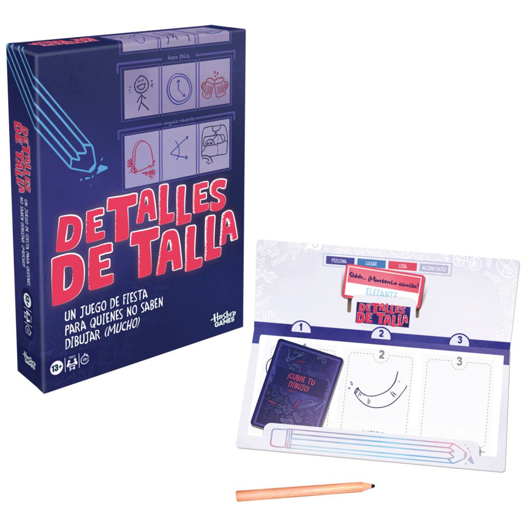 Juego de Mesa Hasbro Games Minor Details Fiestas