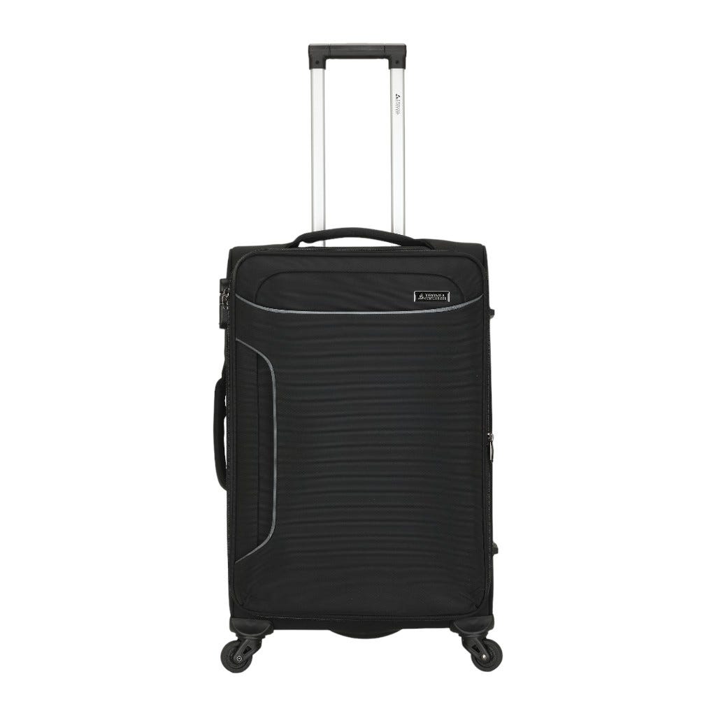 Maleta De Viaje Tela Negro 20"