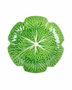 Bandeja Diseño De Hoja Verde 34Cm