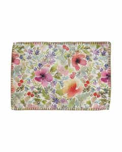 Individual Estampado De Flores Set 4Pzas 33X48Cm