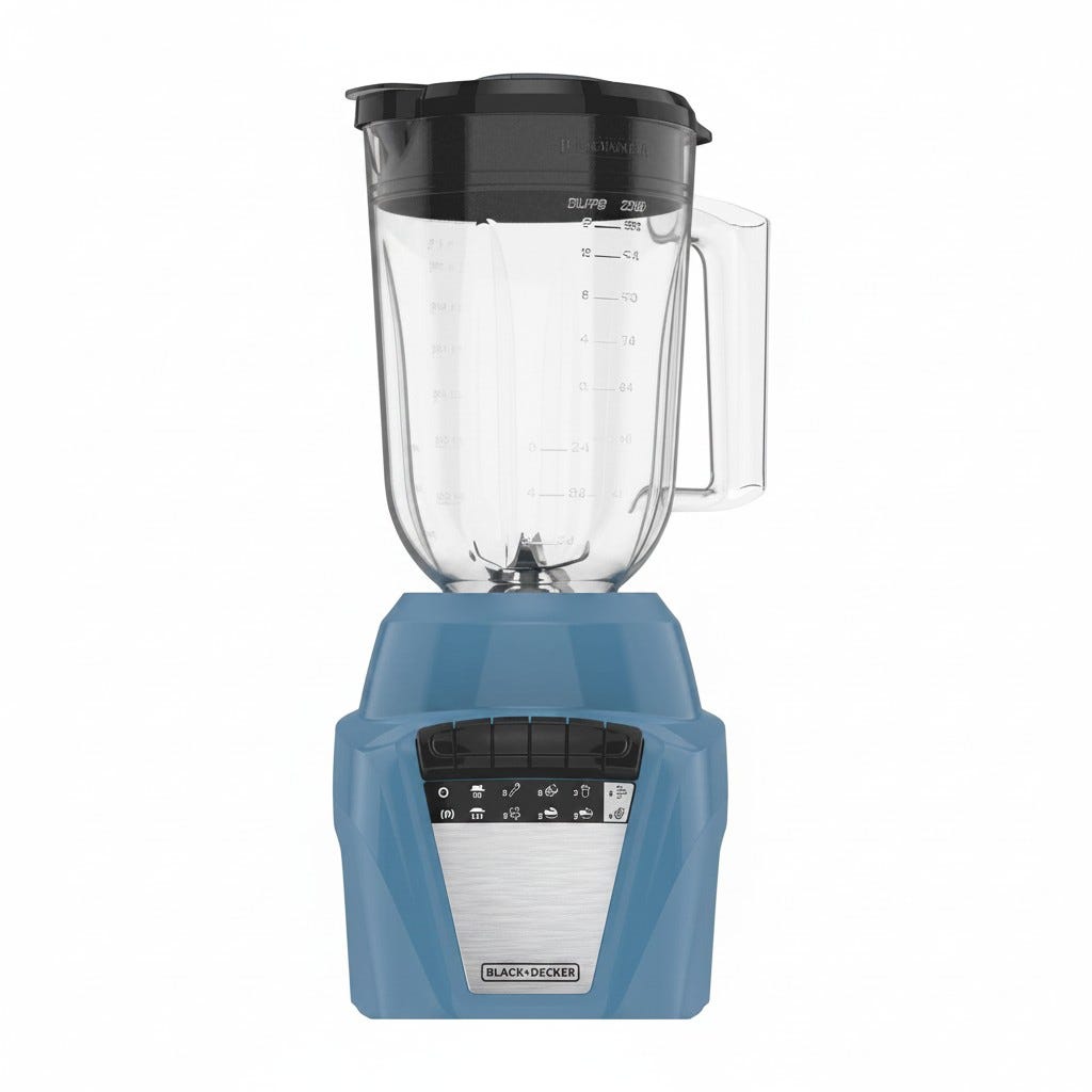 Licuadora De Jarra Pl&aacute;stica 8 Velocidades Ice Crush Azul Black & Decker