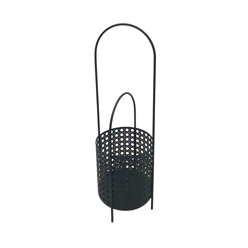 Cesta Decorativa De Hierro 17.5x54.5cm