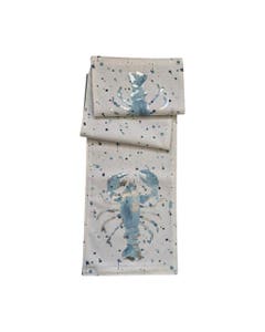 Camino De Mesa Estampado De Langosta 35.5X183Cm