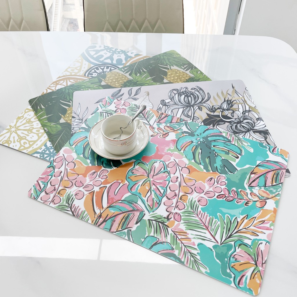 Individual De PVC Estampado Surtido 33X46Cm