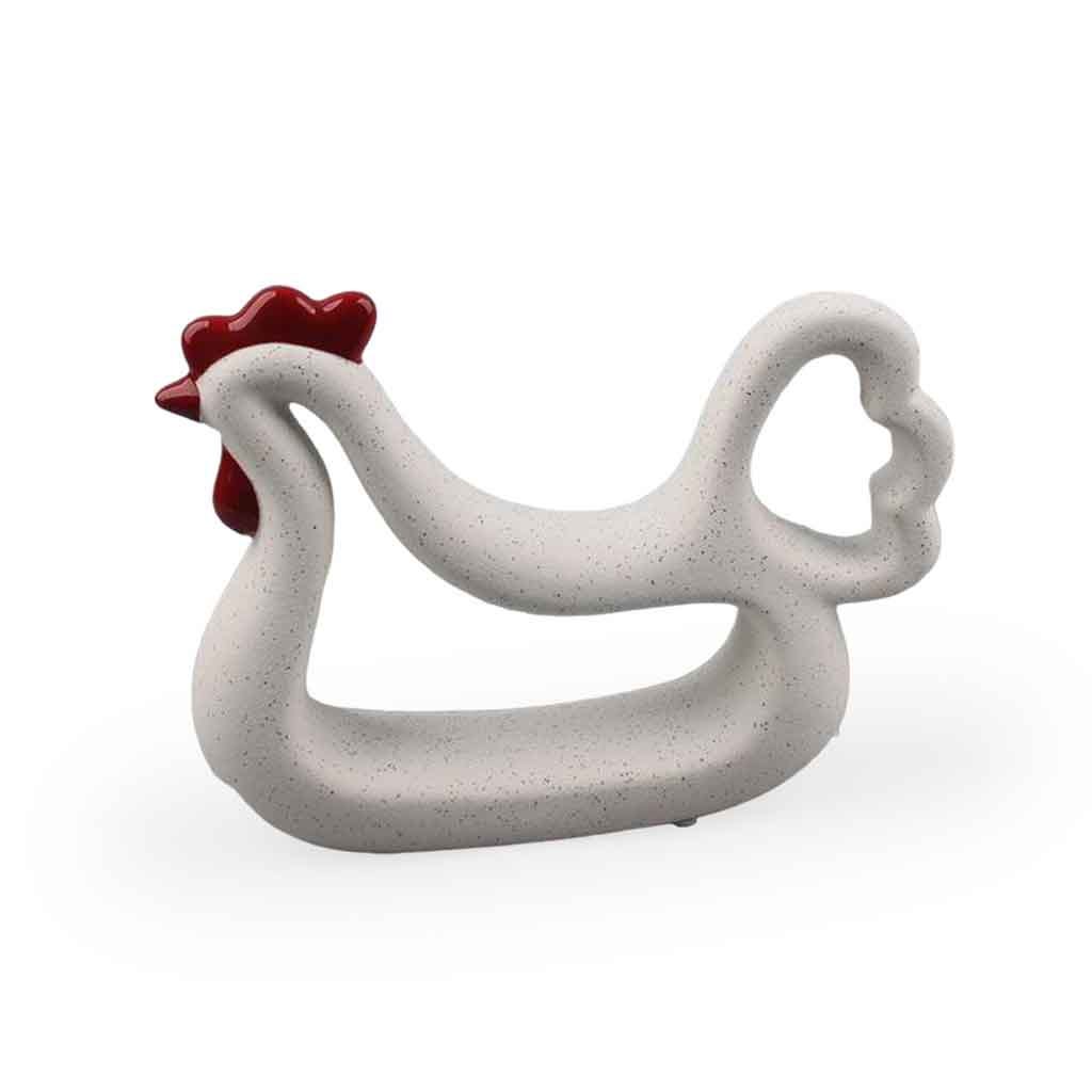 Figura Decorativa De Gallina 11X5X15Cm