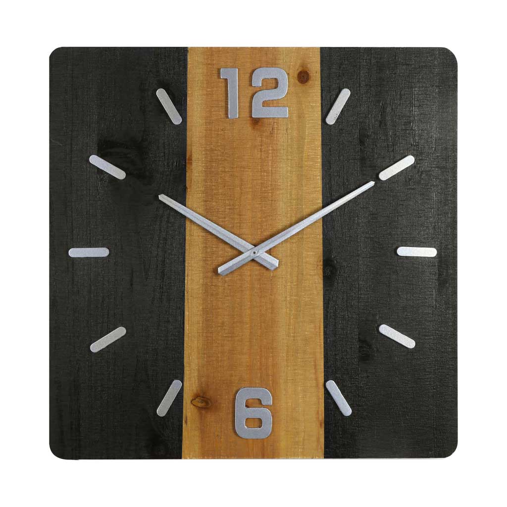 Decorativo Reloj de Pared Color Negro
