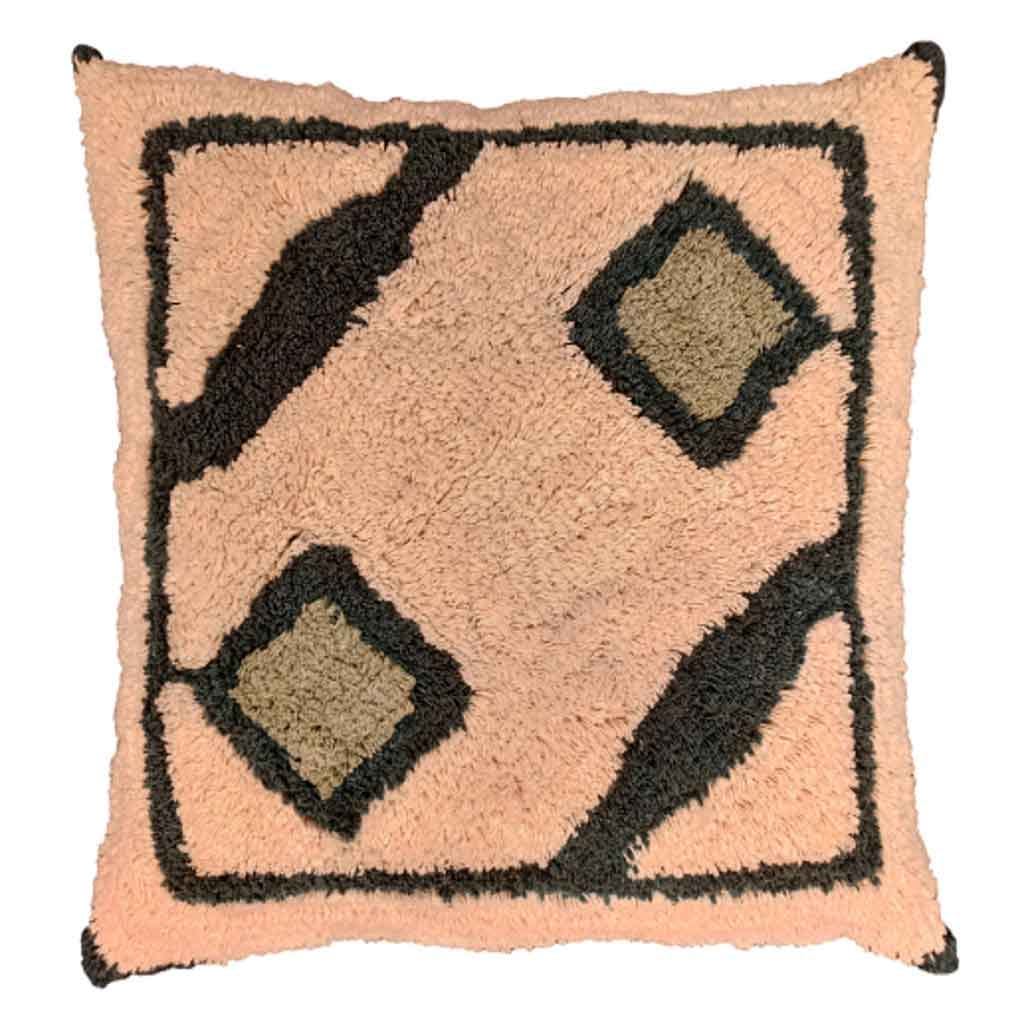 Coj&iacute;n Cuadrado Con Estampado Geom&eacute;trico 50x50cm