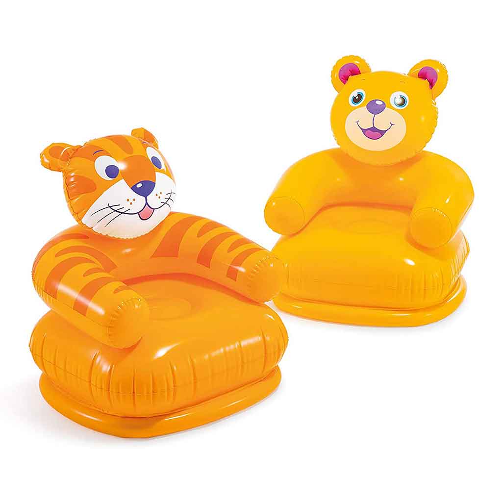 Silla Inflable Intex Happy Animal Surtidas