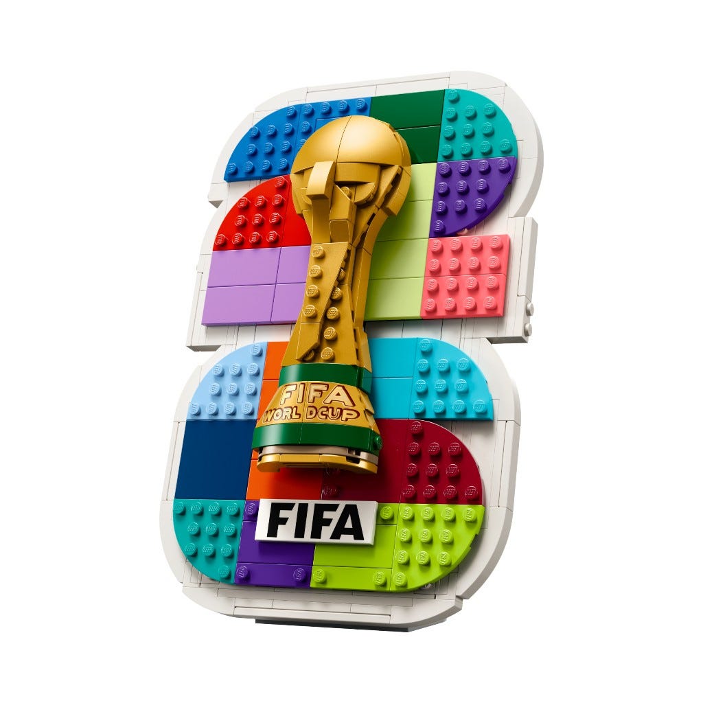 Bloques Lego Emblema Oficial De La Copa Mundial De La Fifa 2026