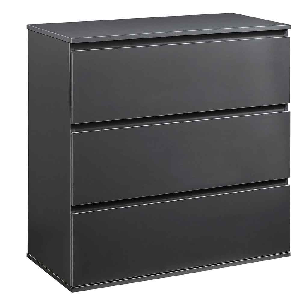 Gabinete Porcia 3 Gavetas Gris