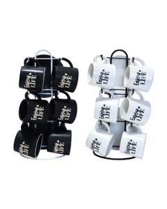 Juego De Tazas De Té 3Oz Con Soporte Surtido
