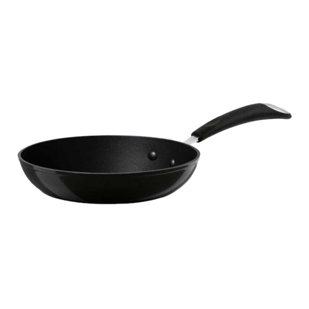 Sartén Negro De Acero 28Cm