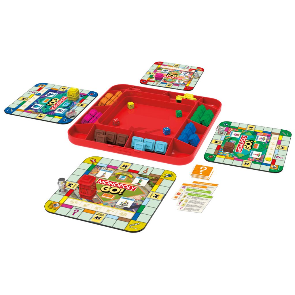Juego de Mesa Monopoly Go! Niños y Adultos