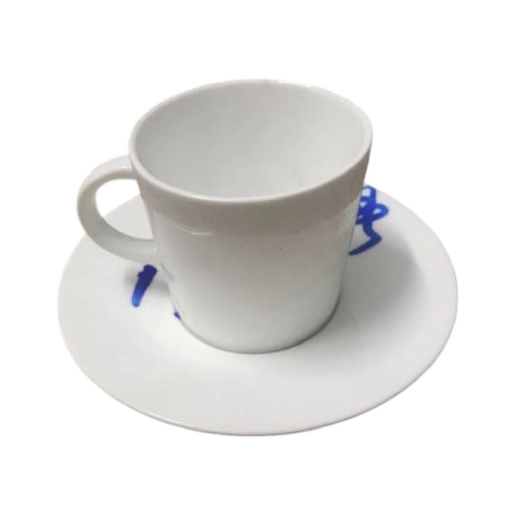 Plato Con Taza 4oz