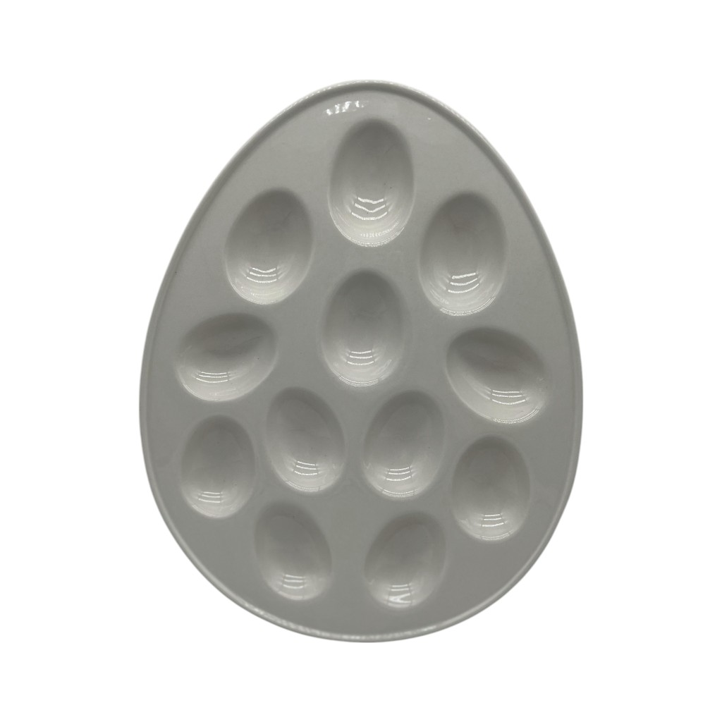 Bandeja Crema Para Huevos 30X13Cm