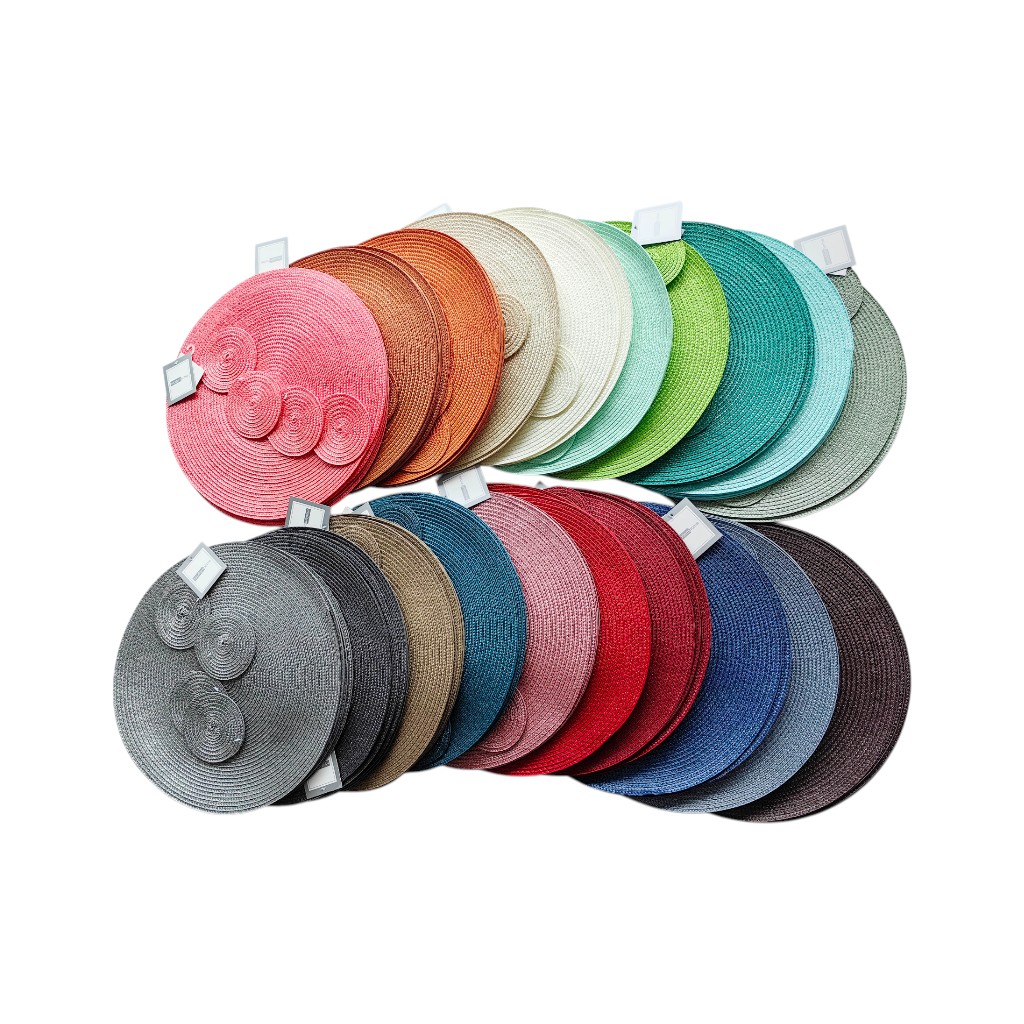 Individual Y Posa Vasos Set 8pzas