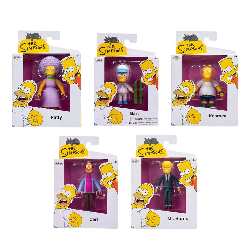 Figuras Coleccionables De Los Simpsons 2.5" Surtidos