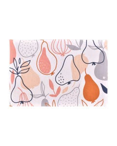 Individual Rectangular Estampado De Frutas 33X48Cm