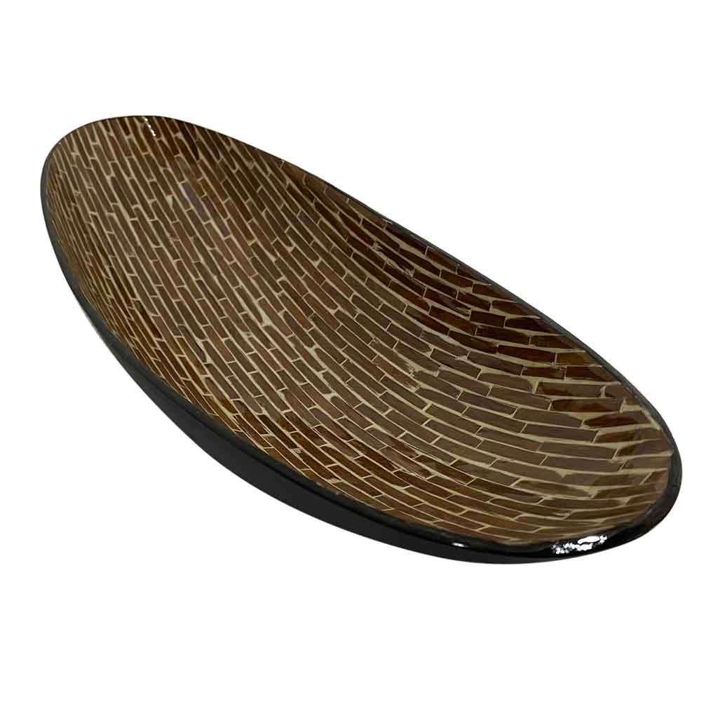 Bandeja De Bambú 49.5X17X9Cm