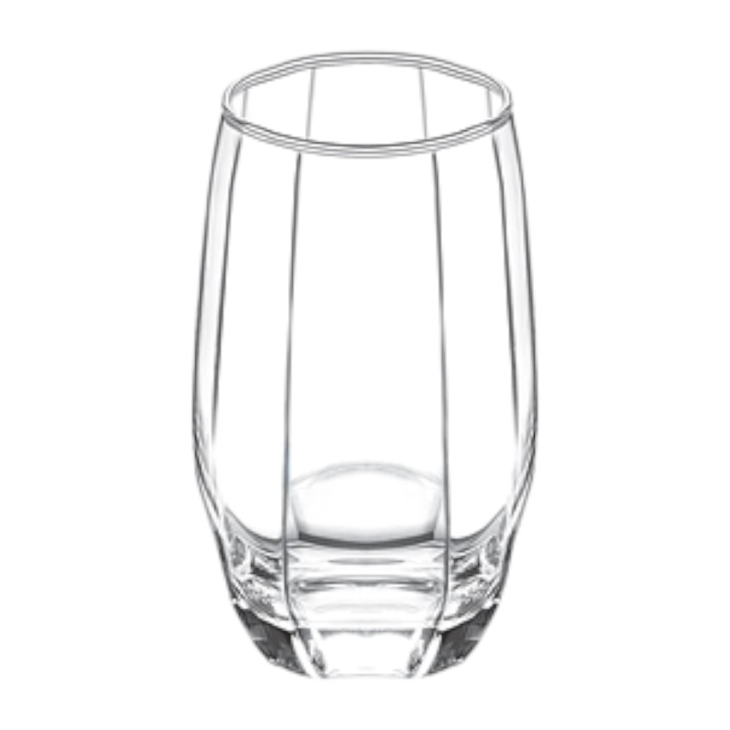 Juego De 3 Vasos De Vidrio 15oz