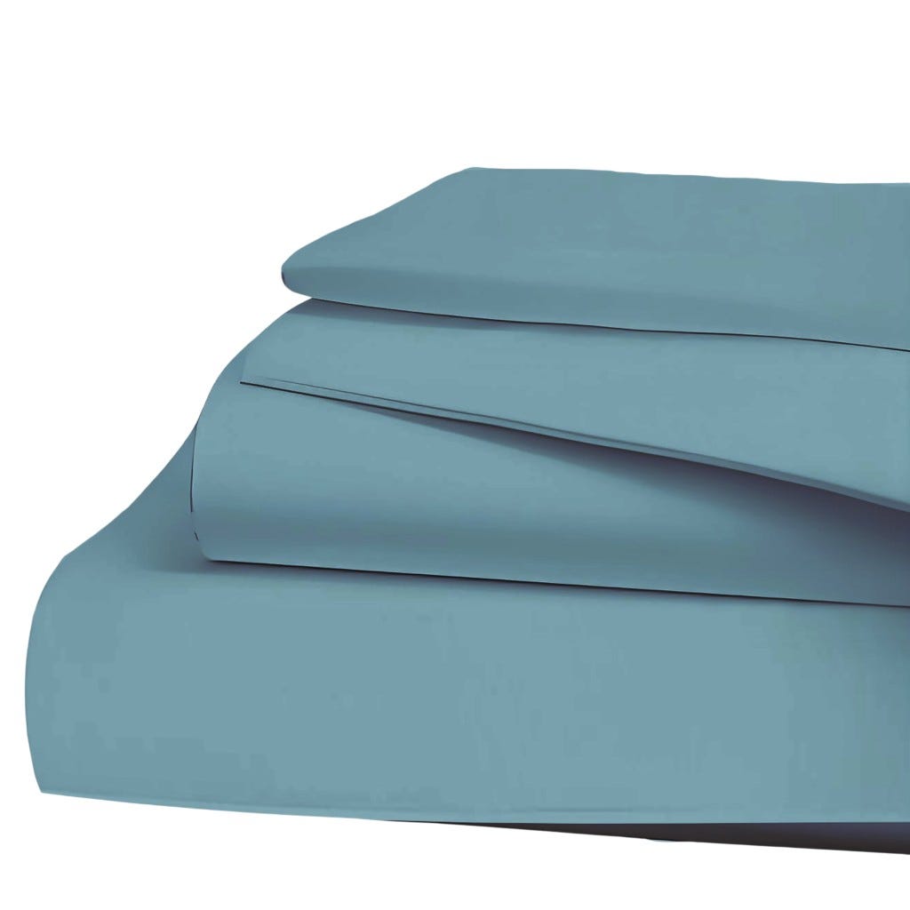 Juego De Sábanas Full Azules
