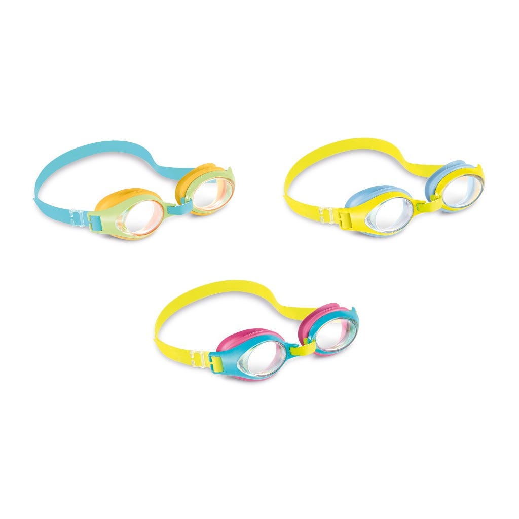 Lentes Para Nadar 3-8 Años Surtidos 3 Colores