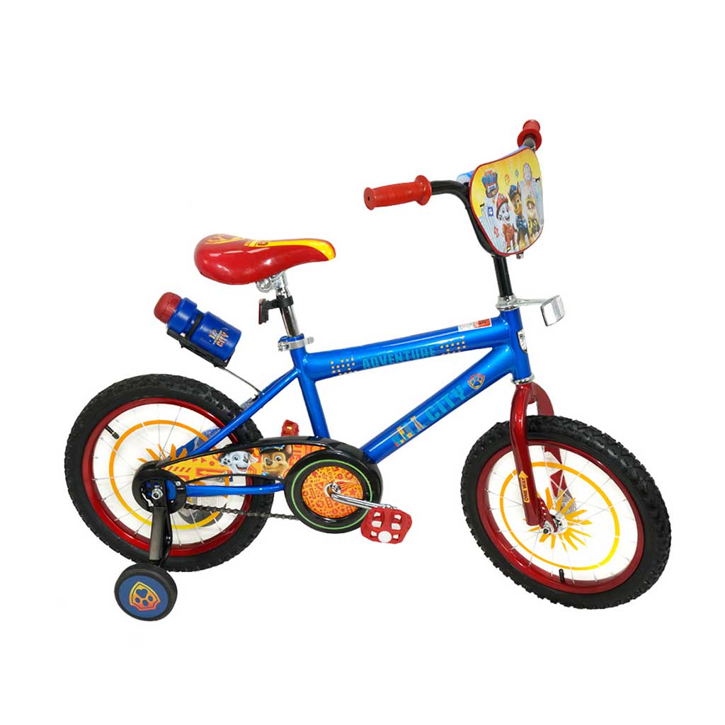Bicicleta Paw Patrol Para Niños 16"