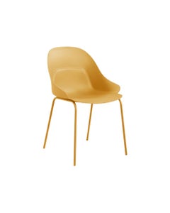 Silla De Comedor Amarillo Juanchi 55X52X82Cm