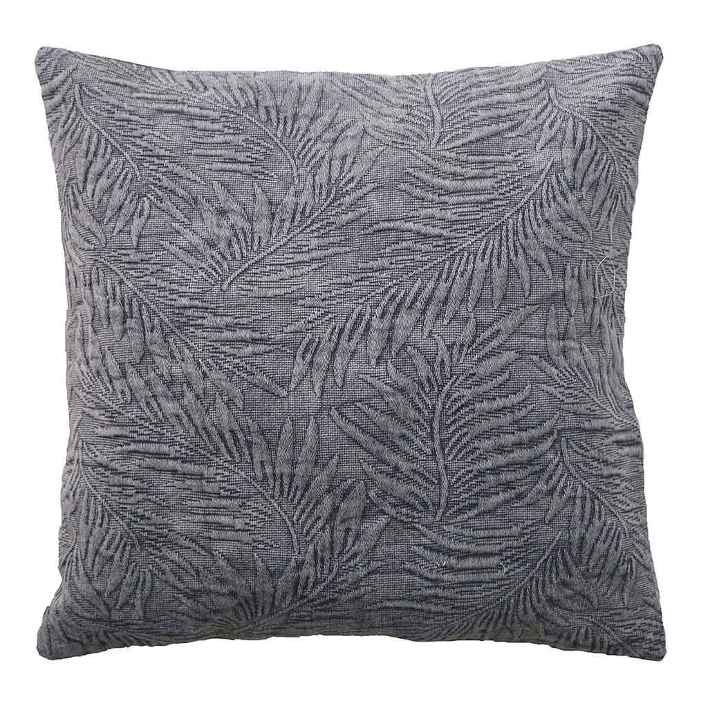 Coj&iacute;n Cuadrado Decorativo Gris 45X45Cm