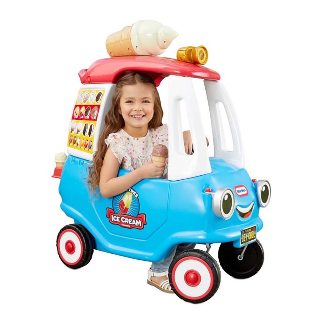 Cami&oacute;n montable de helados Cozy Little Tikes