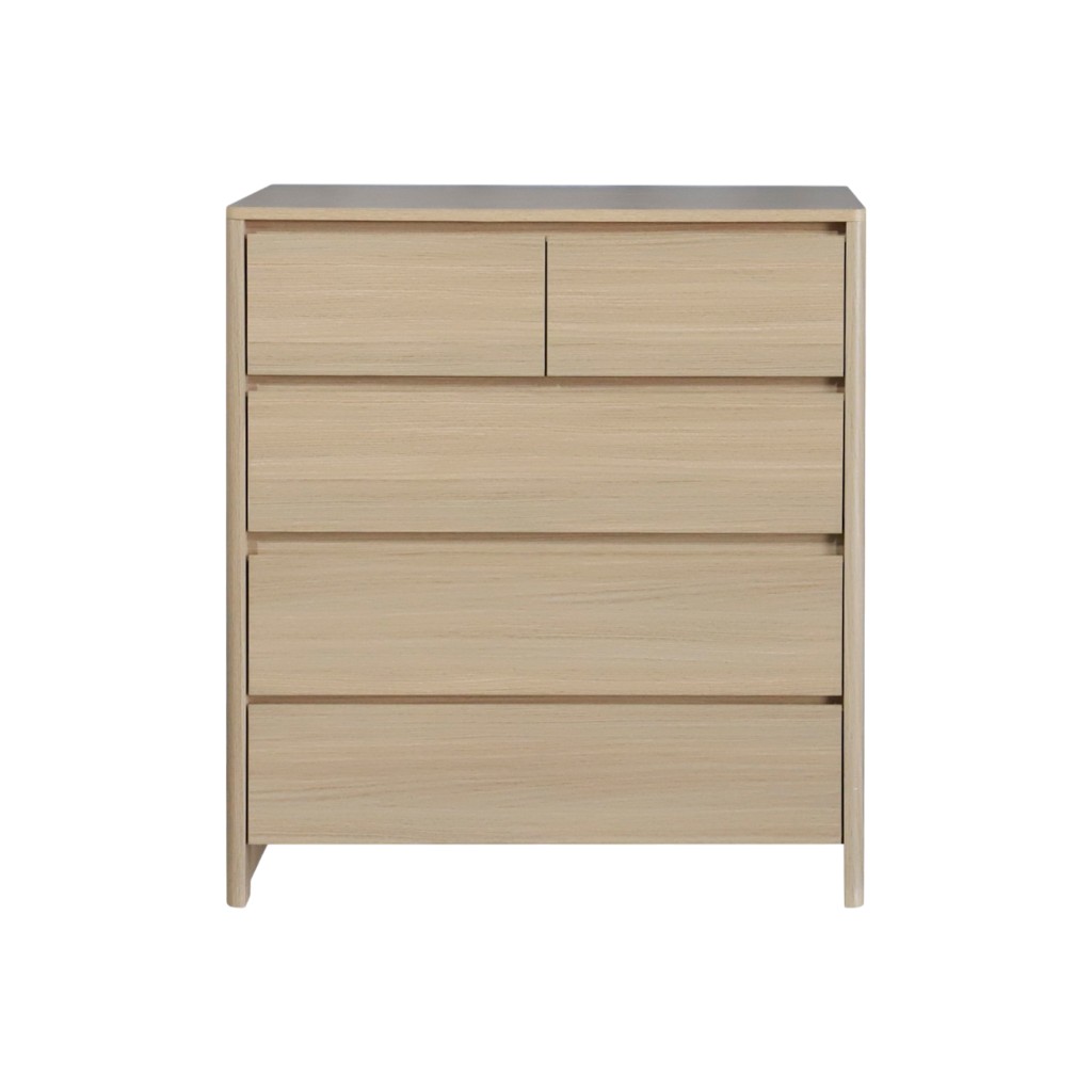 Gabinete 5 Cajones Juniper 79x39x90cm