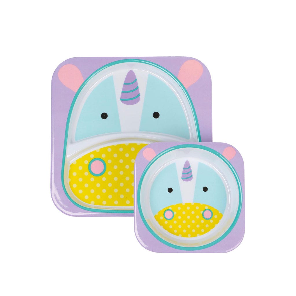 Juego de 2 platos de unicornio Skip Hop