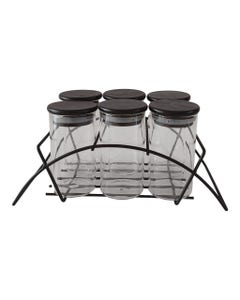 Set 7Pzs De Conservador De Especias 160Ml