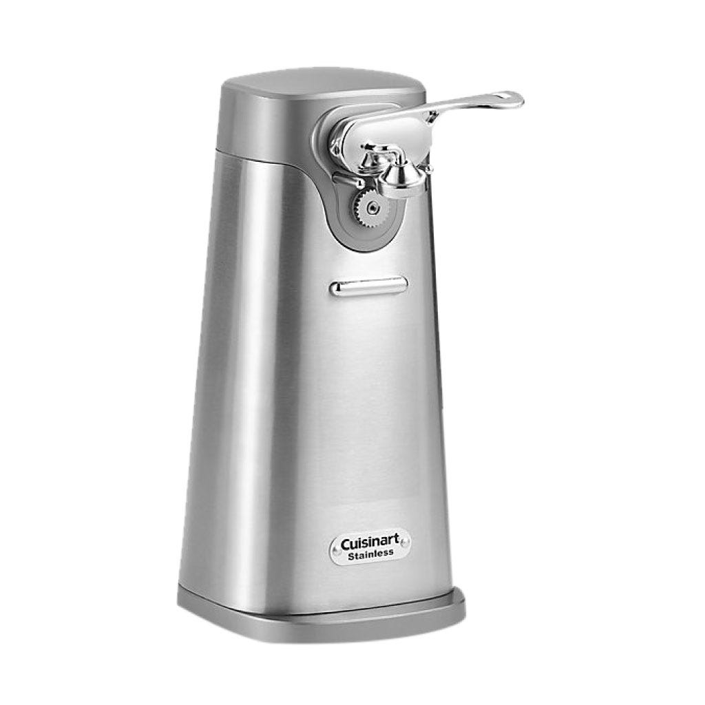 Abre latas eléctrico de acero inoxidable Cuisinart Deluxe