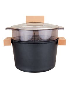 Olla Con Tapa Y Vapor 24X15Cm