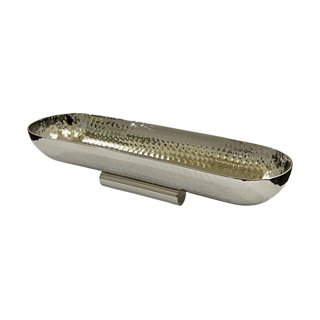 Bowl Plateado De Frutas 32x9x6cm