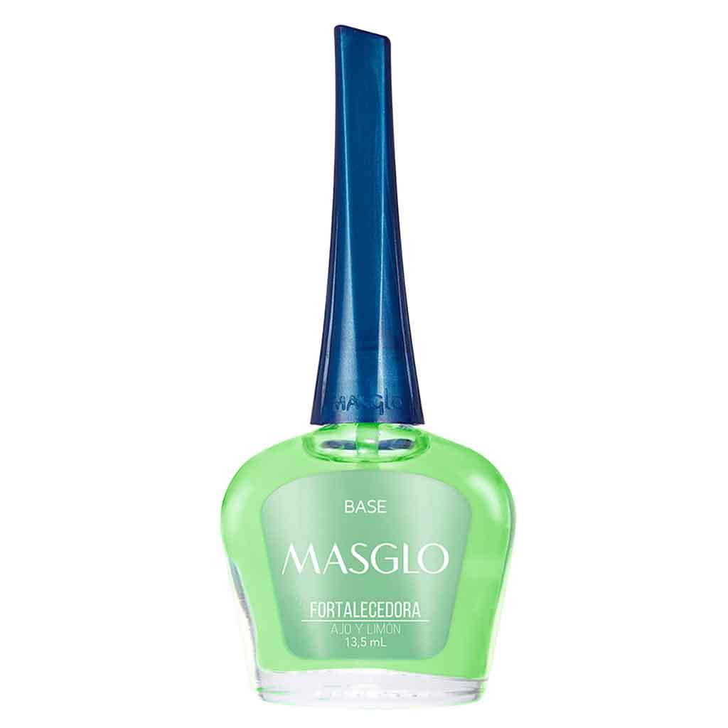 Base Para Uñas Masglo Fortalecedora Ajo Y Limón 13.5ml