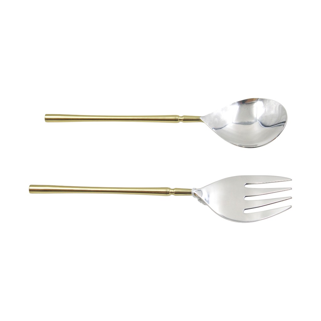 Juego De Cubiertos Para Ensalada 2Pzs