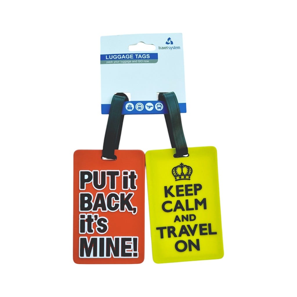 Identificador Para Maleta De Viaje Diseño Frases